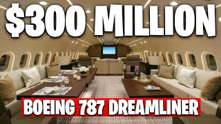 Inside The World's Only Private Boeing 787 Dreamliner!