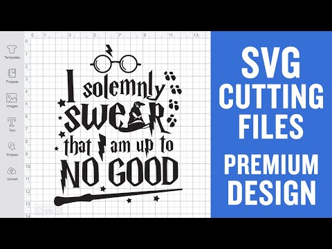 I Solemnly Swear Svg Cut Files for Scan n Cut Premium cut SVG