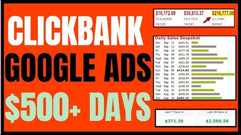🔥 Clickbank Google Ads For Beginners | Step By Step Tutorial $500+ a day 🔥