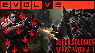 Parnell Super Soldier Nerf?!? Test Patch 1.7 Evolve Modded Gameplay 2025