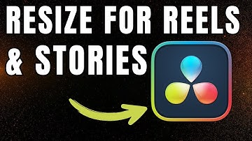 How To Resize Videos For Instagram Reels or Stories | DaVinci Resolve 19 Tutorial