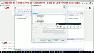 Configurar Apache Tomcat 8 y eclipse neon