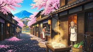 A Weekend on a beautiful Spring Day in Japan🌸🌇 | Ghibli-Style Video | Ghibli Silent Days