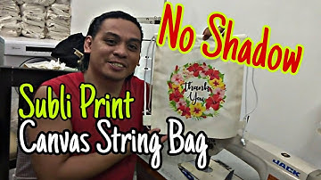Sublimation Print Canvas Bag | Extra income Digital Printing business | SirTon Prints