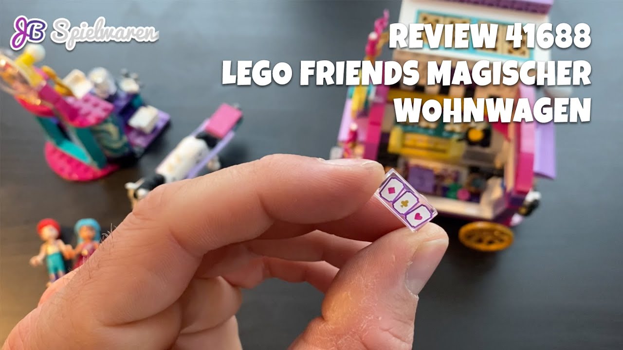 LEGO Friends 41688 magischer Wohnwagen im Review und Speed Build - YouTube