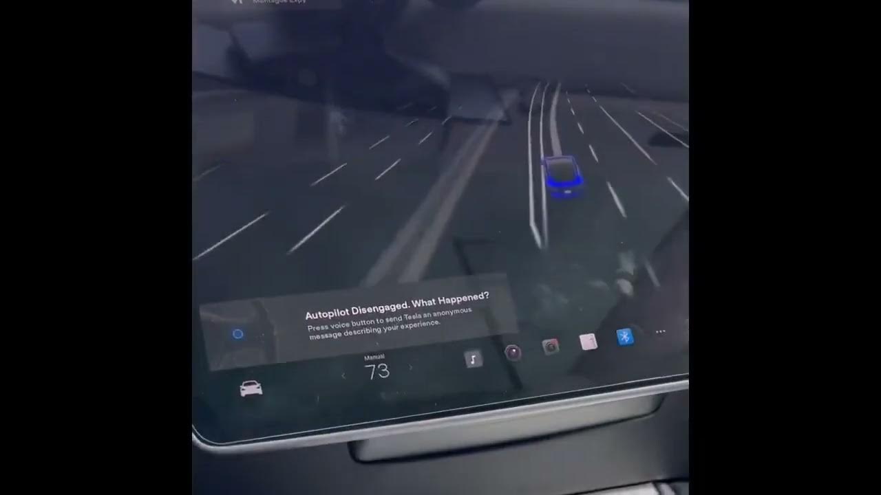 Tesla FSD 11.3 Audible feedback after disengagement YouTube