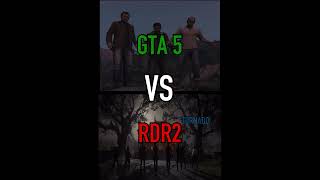 RDR2 vs GTA5