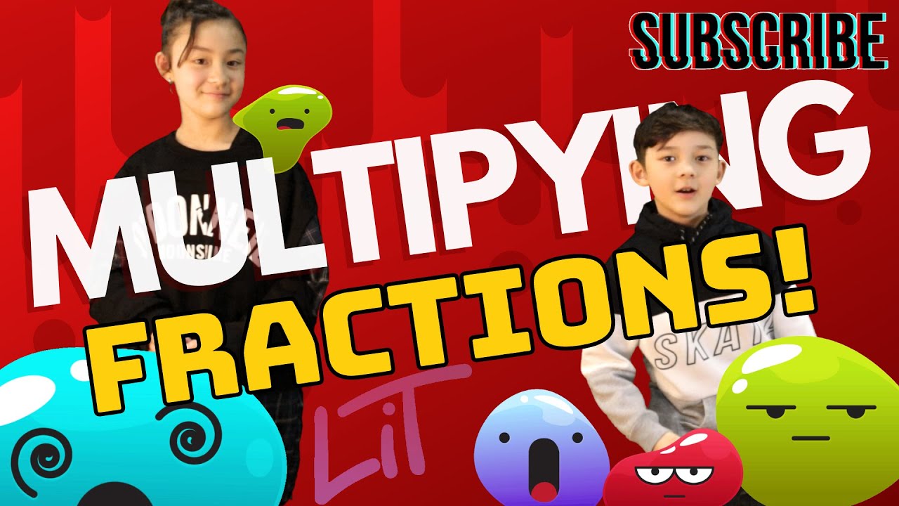 MULTIPLYING FRACTIONS! Making Multiplication Masters! | Learning for Kids, Education for Children