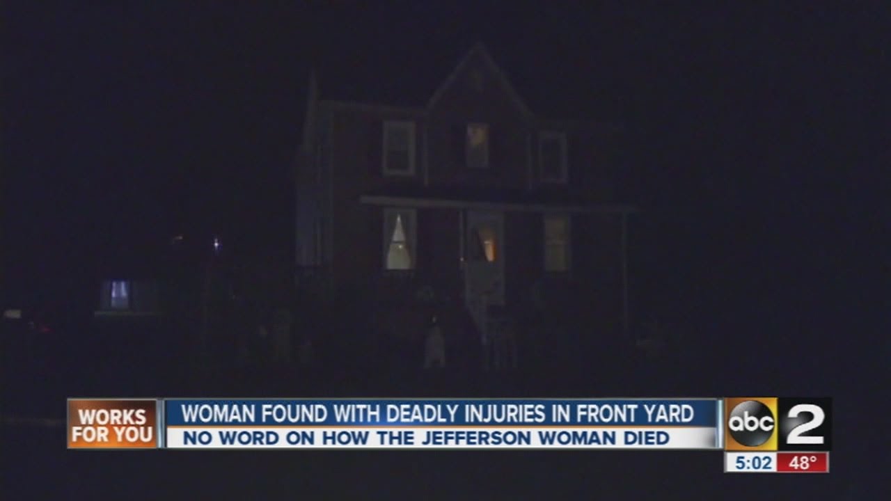 Frederick County woman found dead outside her home