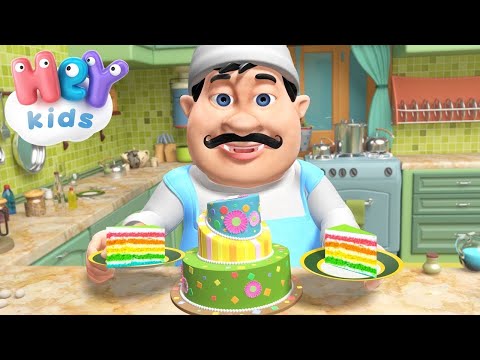 Panadero Panadero 🍰 Canciones para bebes en Español - HeyKids