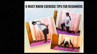 BEST 6 WORKOUT TIPS FOR BEGINNERS | Top exercise tips for beginners | Workout mistakes to avoid by Maze Winners 1,163 views 4 years ago 3 minutes, 53 seconds