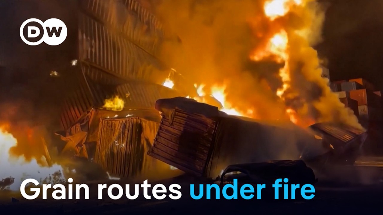 Russia-Ukraine Black Sea attacks threaten global food supplies | DW News