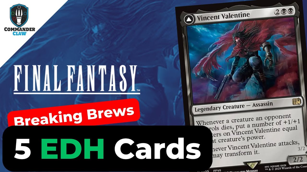 vincent valentine mtg commander deck Add These: 5 Cards for Vincent Valentine / Galian Beast | Final Fantasy |  EDH