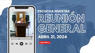 EN VIVO - Servicio General - Abr 21, 24