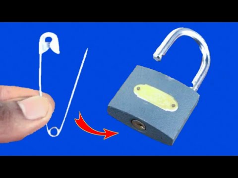 How to Open a Lock without key Easy - 4 Ways to Open a Lock - Amazing