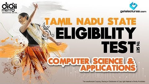 Telangana State Eligibility Test (TN SET) 2018 Paper 2 Computer Science Solutions