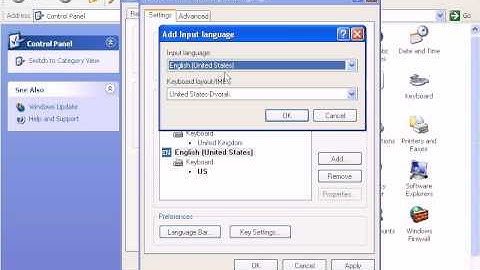 More Advanced Features Of Windows XP - Windows Control Panel Regional And Language Options