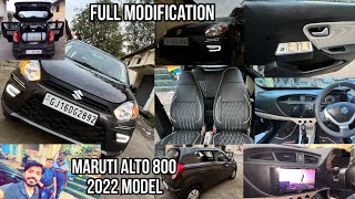 Maruti Alto 800 [ 2022 Model ] || Bharuch to Vadodara || Full Modification By Navkar Motors