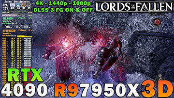 Lords of the Fallen 2023 | RTX 4090 | 7950X3D | 4K - 1440p - 1080p | Max Settings | DLSS FG ON/OFF