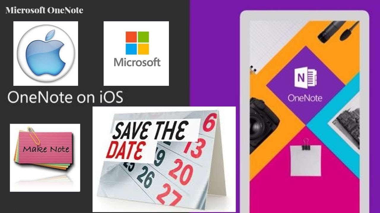 Use Microsoft OneNote on Apple #iOS #apple #Microsoft #OneNote - YouTube