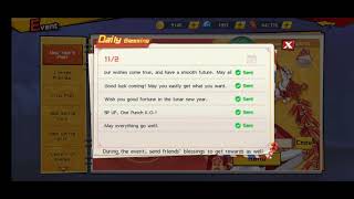 All Code Chat Lunar Event in English Language - One Punch Man The Strongest screenshot 4