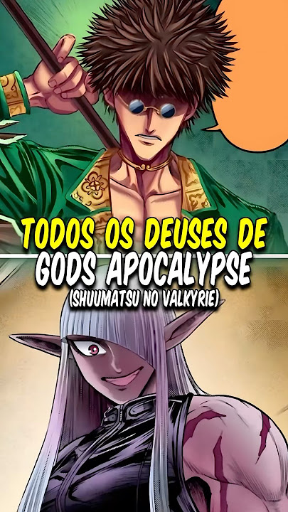 Todos os 16 Deuses de Gods’ Apocalypse em Shuumatsu no Valkyrie! ⚔️👑