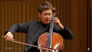 【with Music Vol.4】J.S.バッハ：無伴奏チェロ組曲 第3番より サラバンド（中木健二） Sarabande from Cello Suite No.3｜Kenji Nakagi