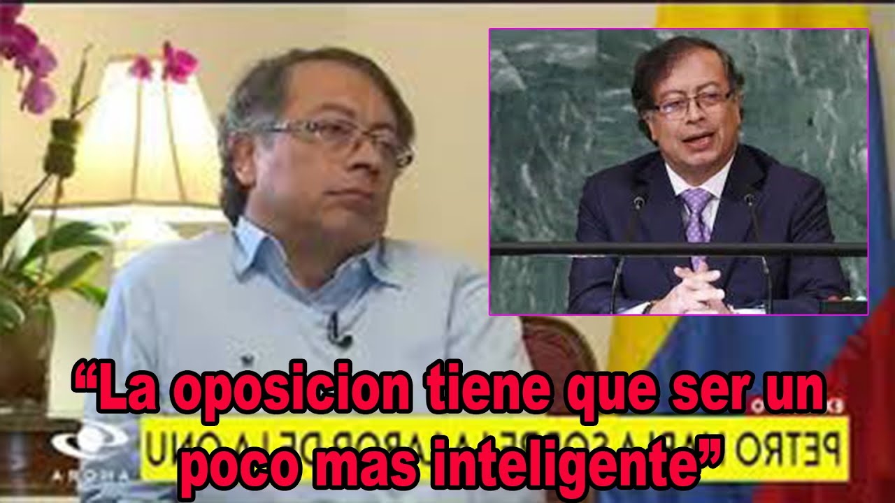 PRESIDENTE GUSTAVO PETRO RESPONDE CRITICAS A SU DISCURSO ANTE LA ONU ...