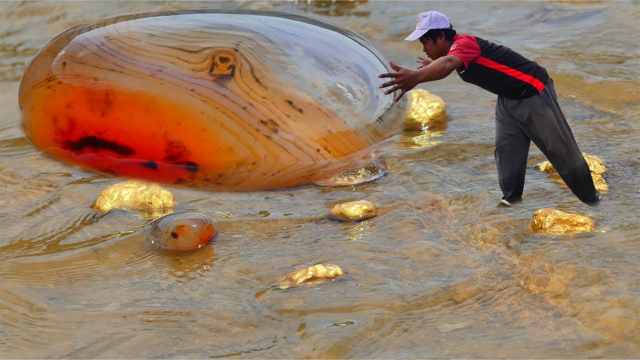 Treasure hunt! Gold Miner Finds Million Dollar Treasures - YouTube