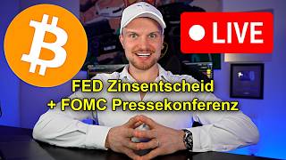 🚨BITCOIN LIVE TRADING: ACHTUNG FED ZINSENTSCHEID + FOMC MEETING!!! 🔥🔥🔥