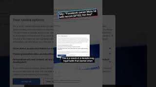 Facebook owner Meta hit with record &163;1bn fine