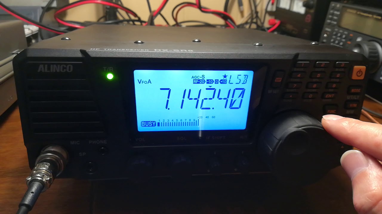 ALINCO DX-SR8J HFトランシーバー(分離キット(未使用))付き アルインコ DX-SR8J HFトランシーバー 100W出力 おまけで