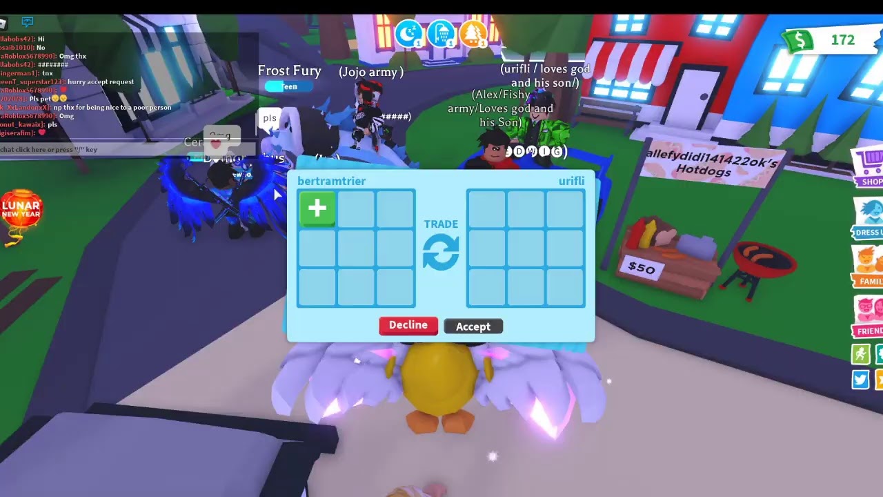 jeg har fundet en mega god hjemmeside!!!  -  Live Dansk Roblox adopt me!