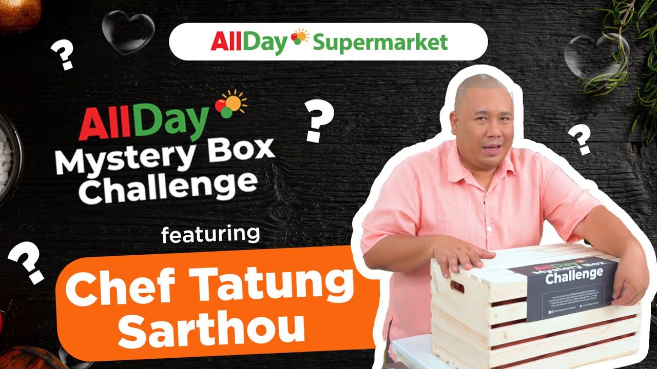 Chef Tatung of Simpol Is Ready for the #AllDayMysteryBoxChallenge - YouTube