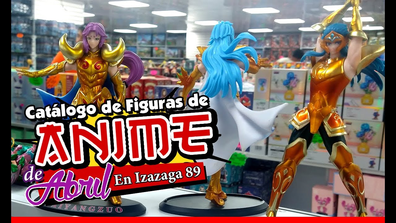 Izazaga 89 Figuras de Anime en abril