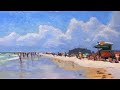 Oil Painting Process Broken Down | Beach Landscape