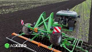 AgXeed AgBot T2 7 SERIES in the field