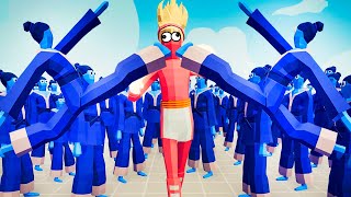 WHO CAN SURVIVE 100x TAEKWONDO? | TABS Totally Accurate Battle Simulator