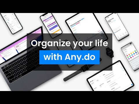 Any.do - قائمة المهام والتقويم