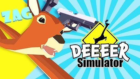 DEEEER Simulator: Your Average Everyday Deer Game Gameplay No Commentary