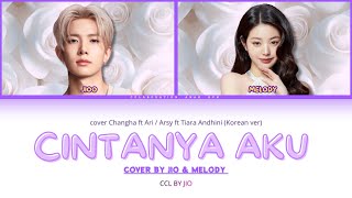 CINTANYA AKU (Korean ver) - Arsy Widianto ft Tiara Andini (cover by jio & melody) 