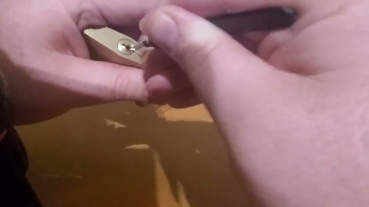 Lockpicking United (Orange Belt Attempt)