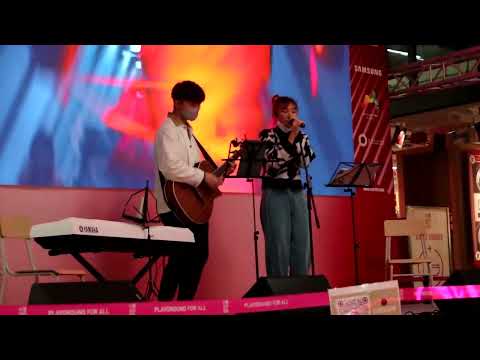 Honest~娛樂人生(陳蕾)-中環街市Busking@Cover By Nicole-2022/12/08