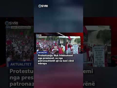 Protestuesja: Nuk frikësohemi nga presionet, as nga patronazhistët që na keni vënë mbrapa - SHORTS