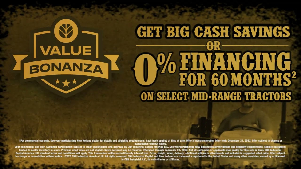 Value Bonanza with New Holland's Mid Range Tractors