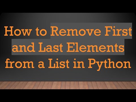How to Remove
