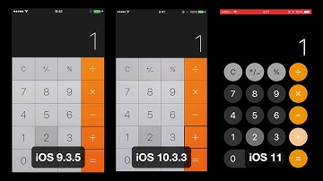 iOS 9 to iOS 11 Calculater Bug
