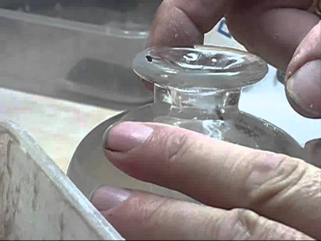 Watch Crystal Glass Scratch Removal Polishing using the kit by