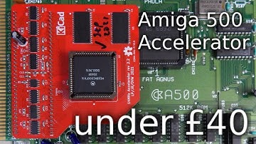 A new Amiga 500 Accelerator for under £40