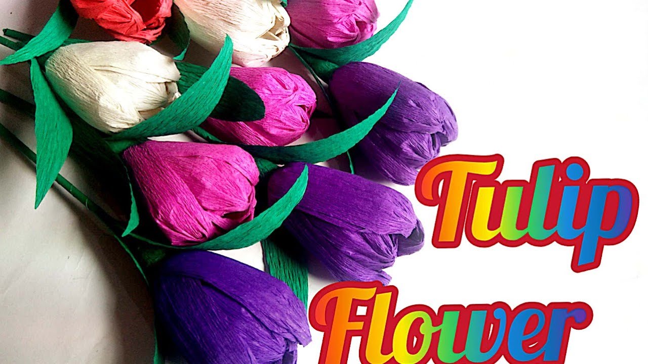 Crafts paper SRS chitrakari Paper flowers making kagaj ke phool